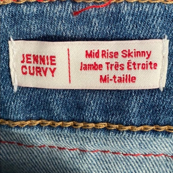 True Religion Jennie Curvy Ankle Raw Hem Jeans 40 - Picture 3 of 14